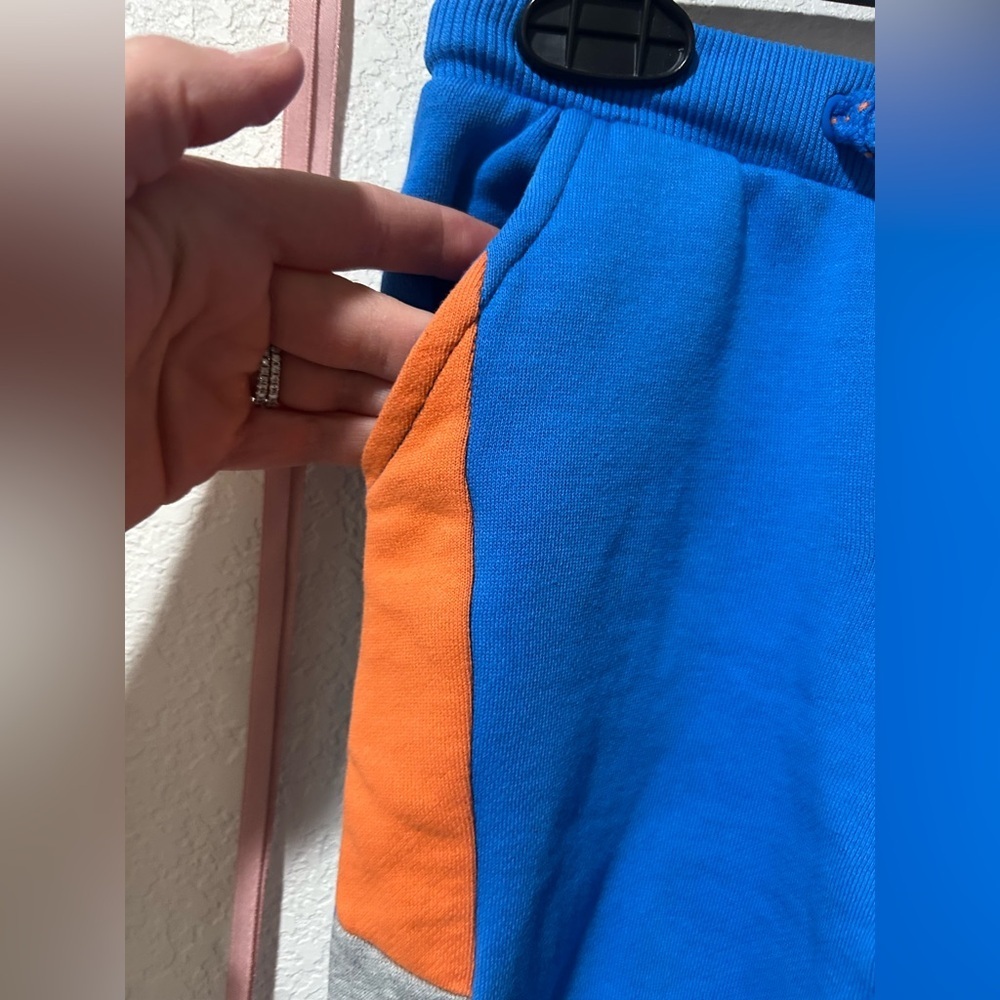 Gymboree Boys Colorblock Fleece Jogger Pants - Dino Friends - Picture 5 of 7